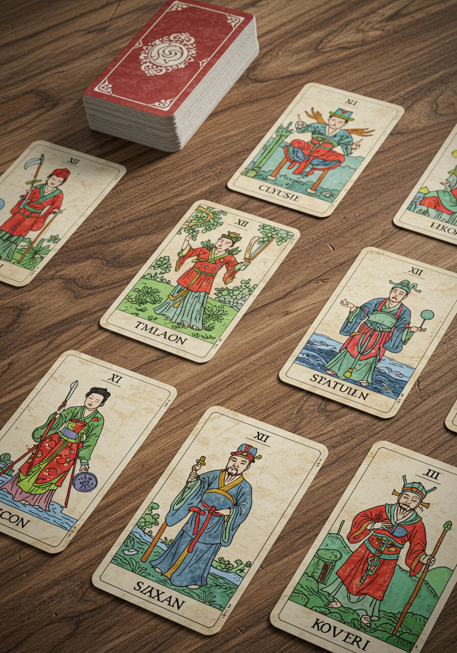 Chinese Tarot Deck