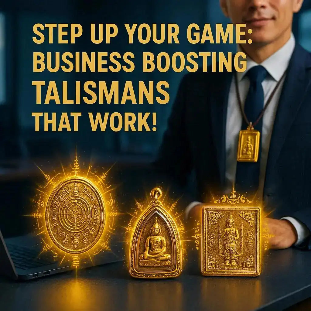 Step Up Your Game: Business Boosting Talismans That Work! Thai Blessing Co By RURUECHA