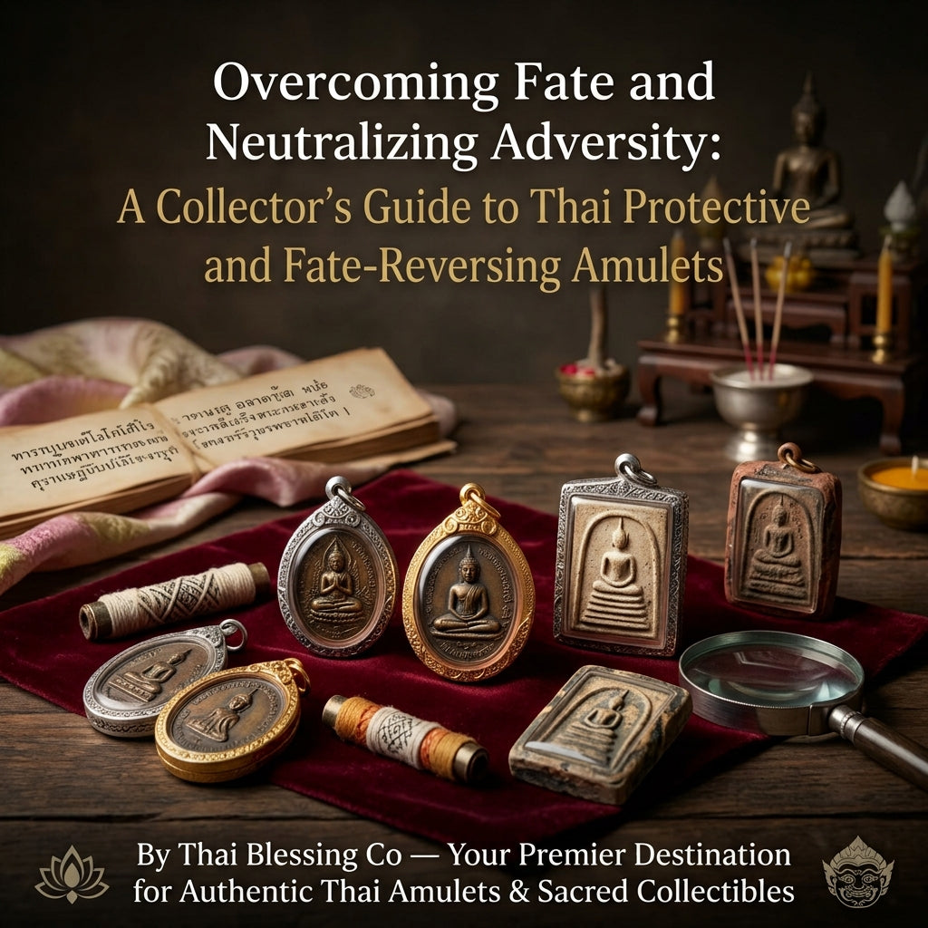 🛡️ Overcoming Fate and Neutralizing Adversity: A Collector’s Guide to Thai Protective and Fate-Reversing Amulets
