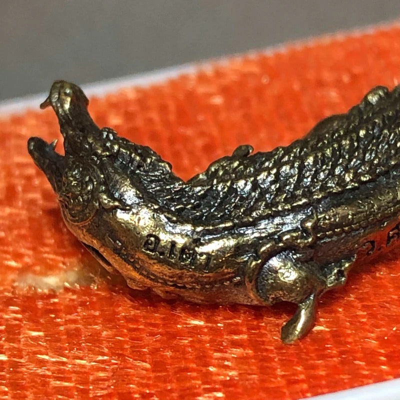 🐊 Why Collectors Are Seeking the Payakumphi “Crocodile of Wealth & Occult Power” – Blessed by Phra Ajarn Tao, Sa Kaeo