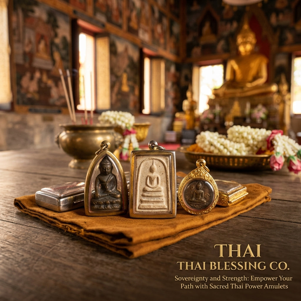 Sovereignty and Strength: Empower Your Path with Sacred Thai Power Amulets | Thai Blessing Co