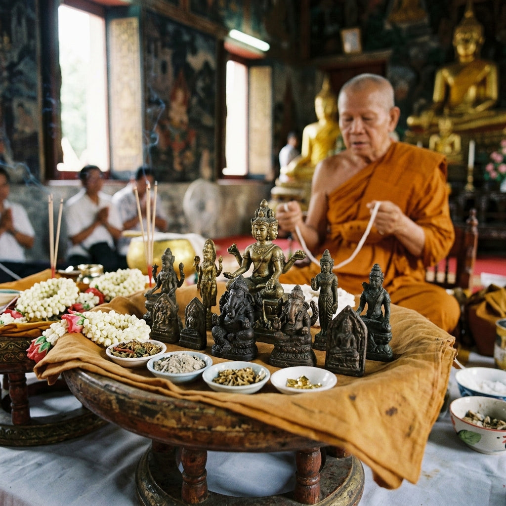 👑 The Council of Gods: Authentic Thai Amulets, Divine Manifestation, and the Sovereign Power of Cosmic Deities 🪐