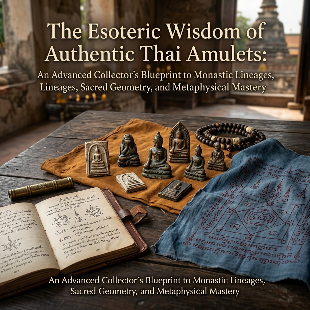 The Esoteric Wisdom of Authentic Thai Amulets: An Advanced Collector’s Blueprint to Monastic Lineages, Sacred Geometry, and Metaphysical Mastery