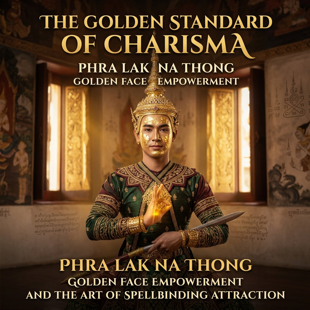 The Golden Standard of Charisma: Phra Lak Na Thong, Golden Face Empowerment, and the Art of Spellbinding Attraction