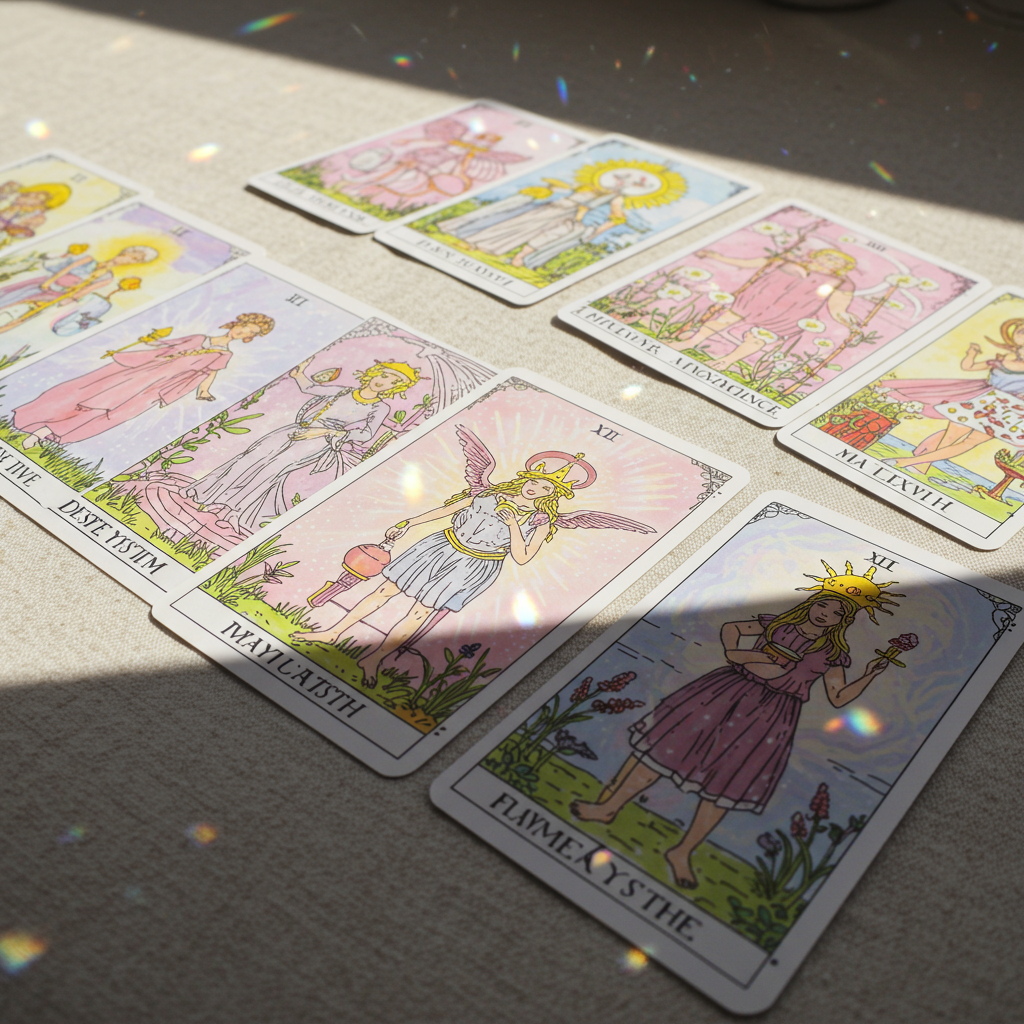 Rider System Tarot Cards Pastel Prism Tarot