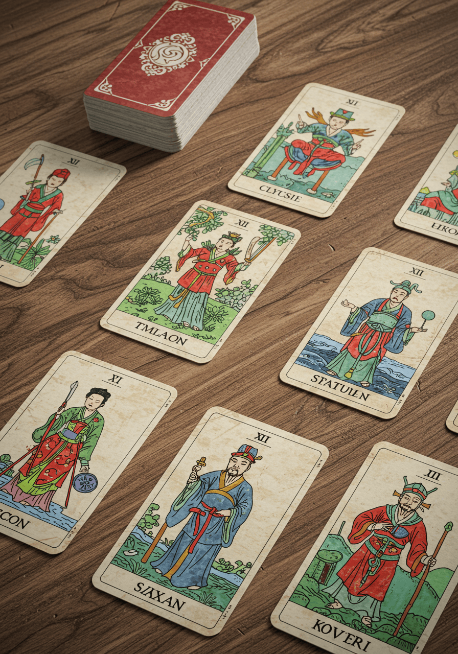Chinese Tarot Deck: A Comprehensive Guide for Enthusiasts - Thai Blessing Co By RURUECHA