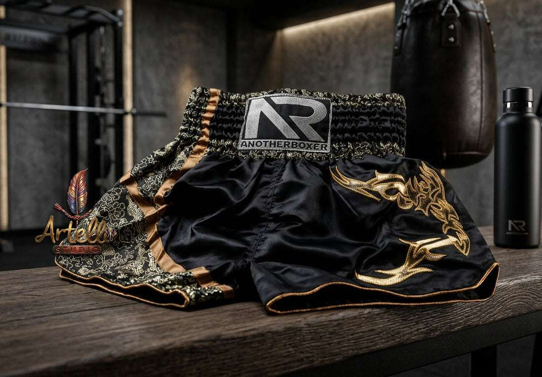 🥊 Muay Thai Shorts Premium Satin Thai Boxing Shorts – Kickboxing Fight Shorts for MMA Training | Combat Sports Gear for Men, Women & Kids