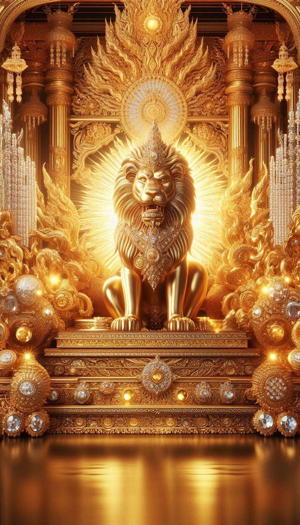 🦁 Free Leo Wallpapers – Boost Authority, Soar Income, Attract High-Value True Love! 👑💰💎 - Thai Blessing Co By RURUECHA