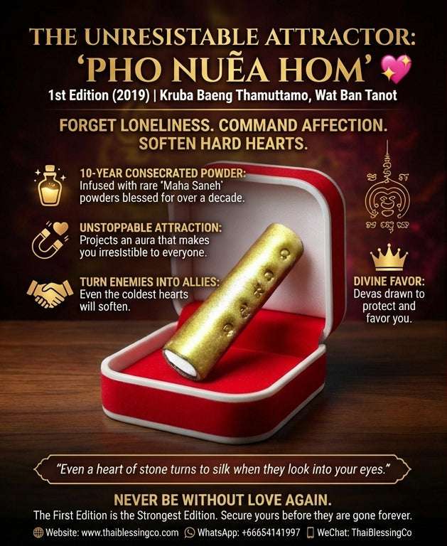 ✨ 人緣之王：LureAura™ 萬人迷符管（第一期） 💖 - Thai Blessing Co By RURUECHA