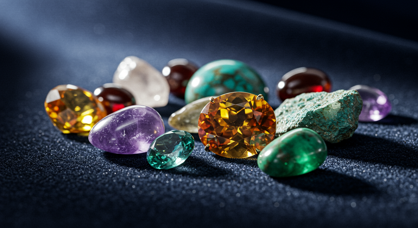 Tarot of Gemstones and Crystals - Thai Blessing Co By RURUECHA