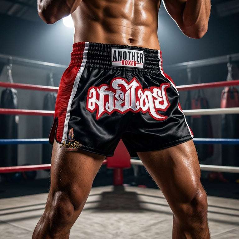 🥊 Muay Thai Shorts Kickboxing MMA Fight Shorts for Men Women Kids – Thai Boxing Training Gear, Breathable Quick Dry Martial Arts Combat Shorts