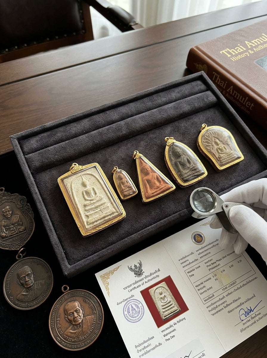 🪙 The Blue-Chip Blueprints: Authentic Thai Amulets, The Benjapakee Grand Quintet, and the Sovereign Wealth of Historic Medallions 🏛️ Thai Blessing Co By RURUECHA