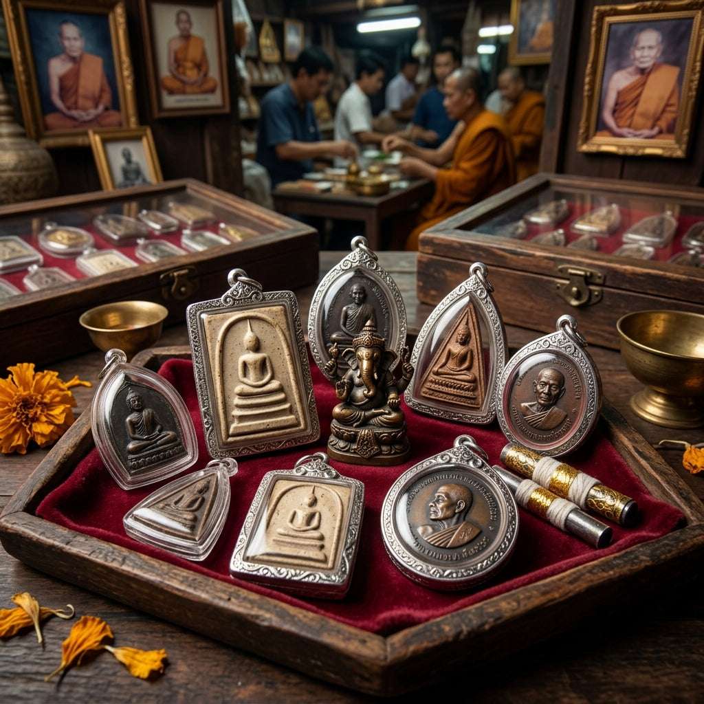 🪙 The Tycoon’s Matrix: Authentic Thai Amulets for Wealth Manifestation, Fate Reversal, and Supreme Abundance 📈 Thai Blessing Co By RURUECHA