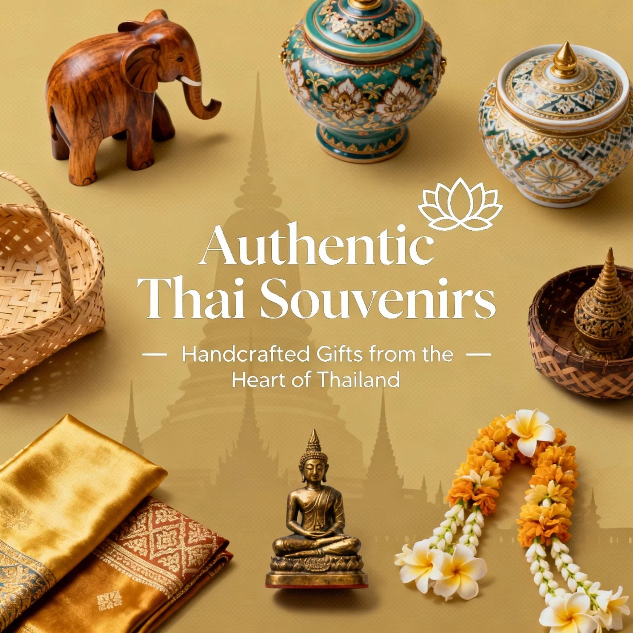 Authentic Thai Souvenirs - Thai Blessing Co By RURUECHA