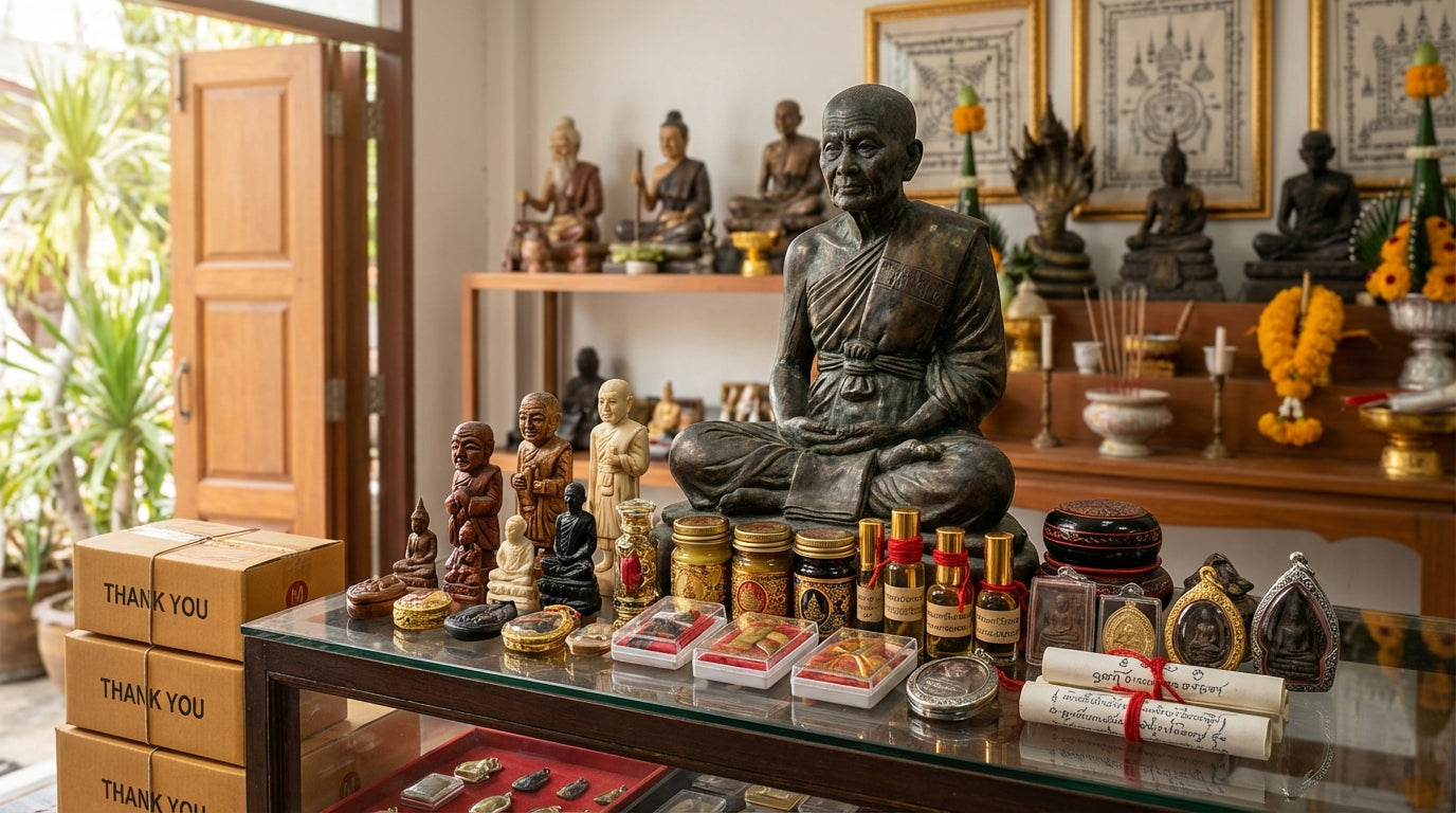 Thai Amulet & Talisman - Thai Blessing Co By RURUECHA