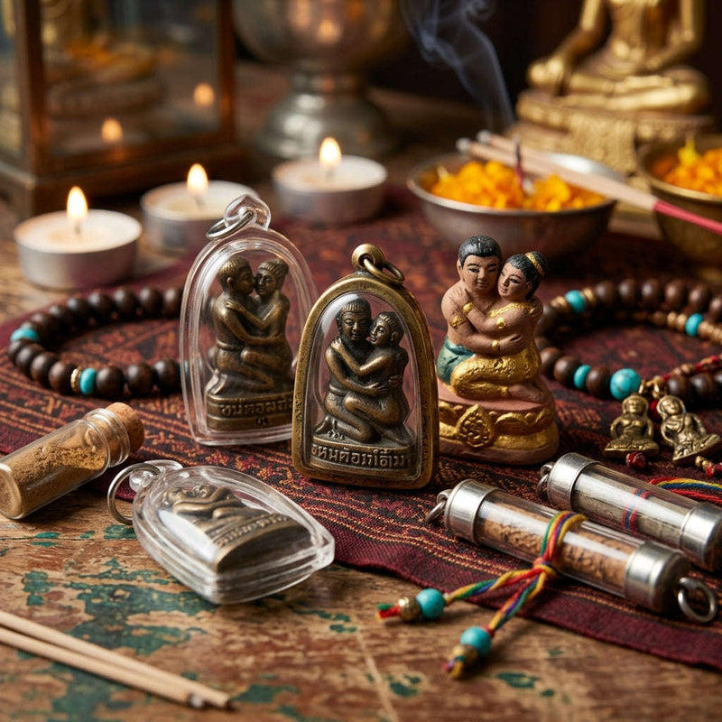 Inn Koo (Sacred Love & Harmony Amulets) Thai Blessing Co By RURUECHA