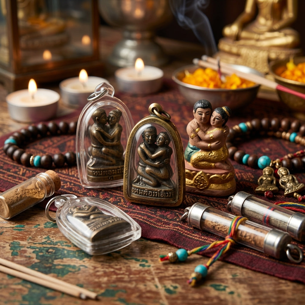 Inn Koo (Sacred Love & Harmony Amulets) Thai Blessing Co By RURUECHA