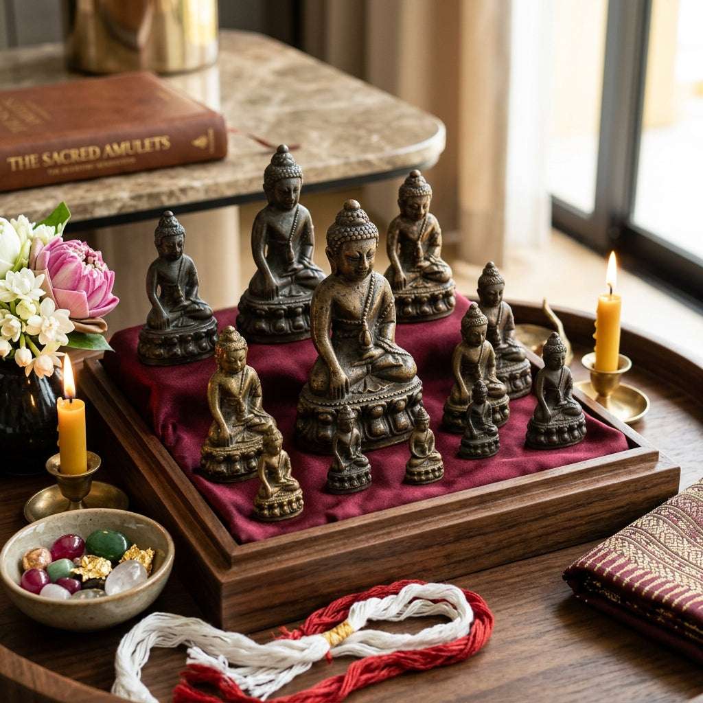 Phra Kring Sacred Ringing Medicine Buddhas Thai Blessing Co By RURUECHA
