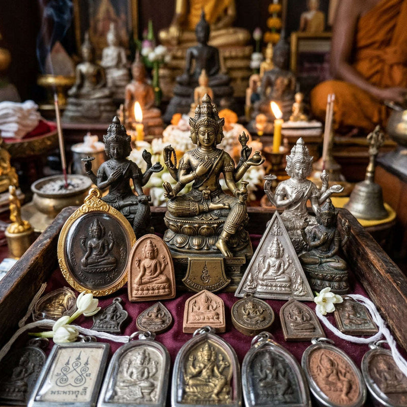 Phra Phrom Four-Faced Buddha Statues & Amulets Thai Blessing Co By RURUECHA