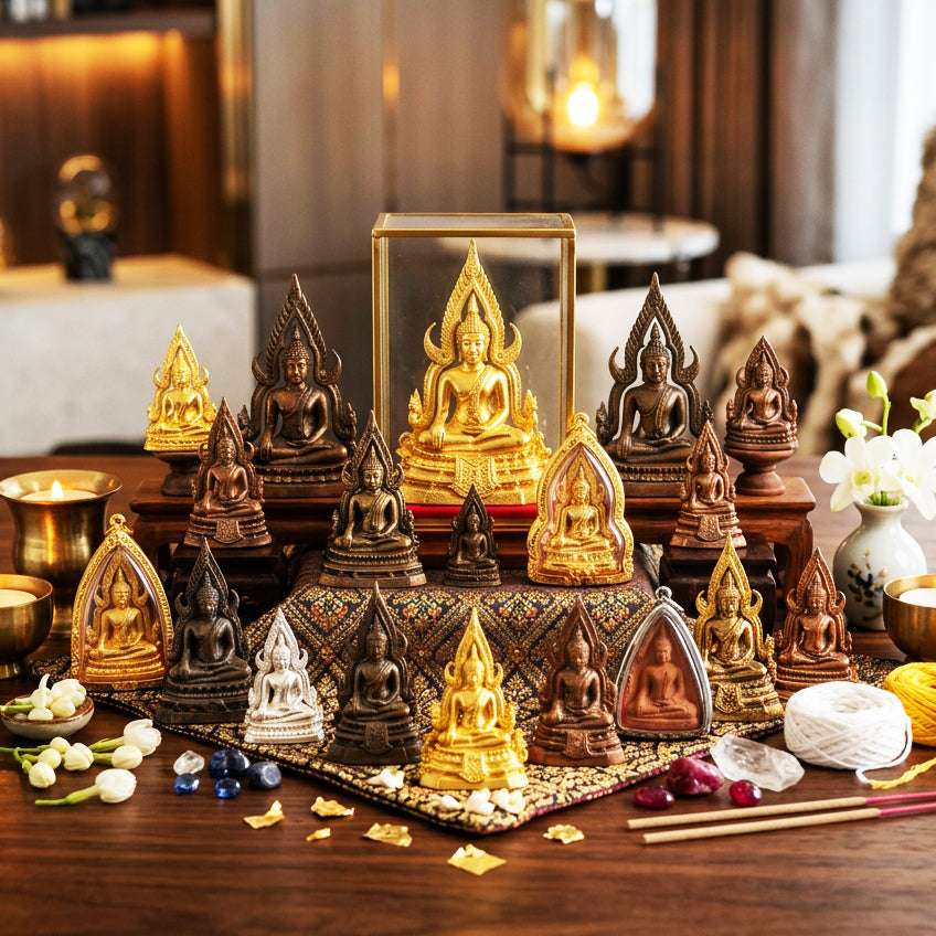 Phra Phuttha Chinnarat Majestic Statues & Amulets Thai Blessing Co By RURUECHA