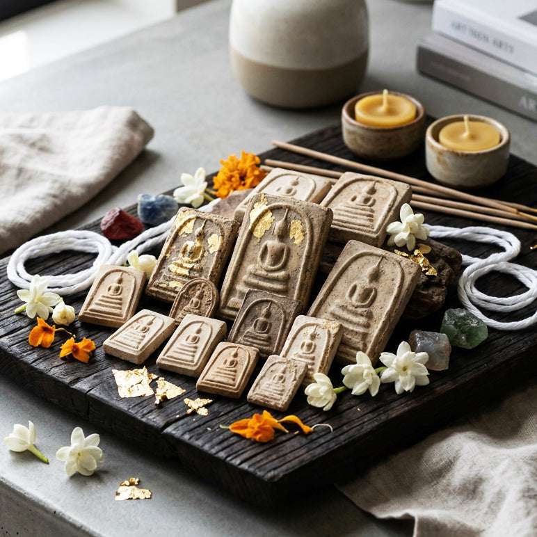 Phra Somdej King of Amulets & Sacred Votive Tablets Thai Blessing Co By RURUECHA