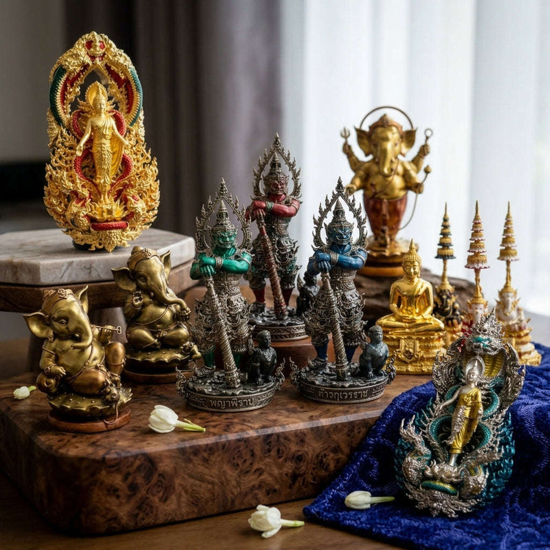 Thai Buddhist Art Thai Blessing Co By RURUECHA