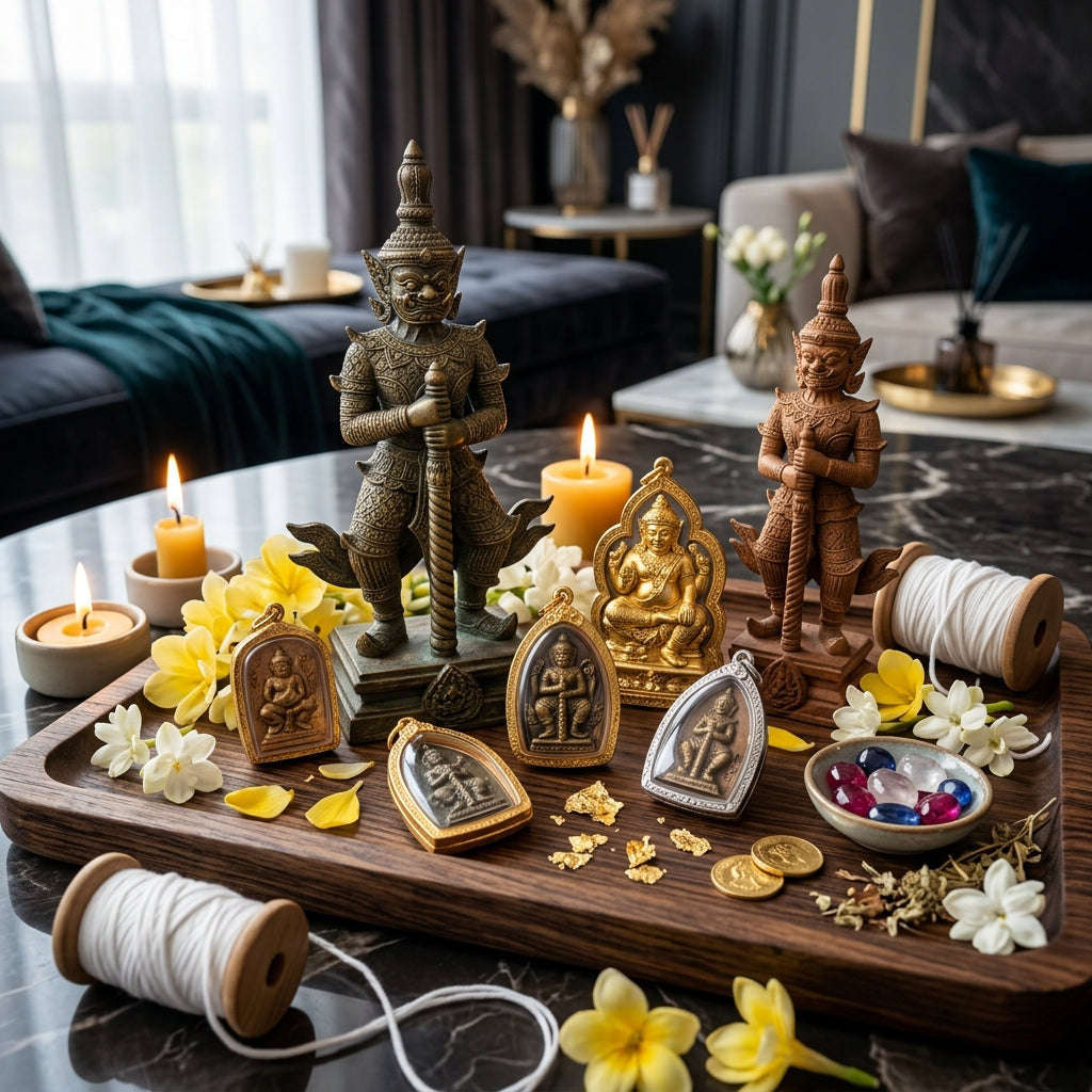 Thao Wessuwan Statues & Protective Amulets Thai Blessing Co By RURUECHA