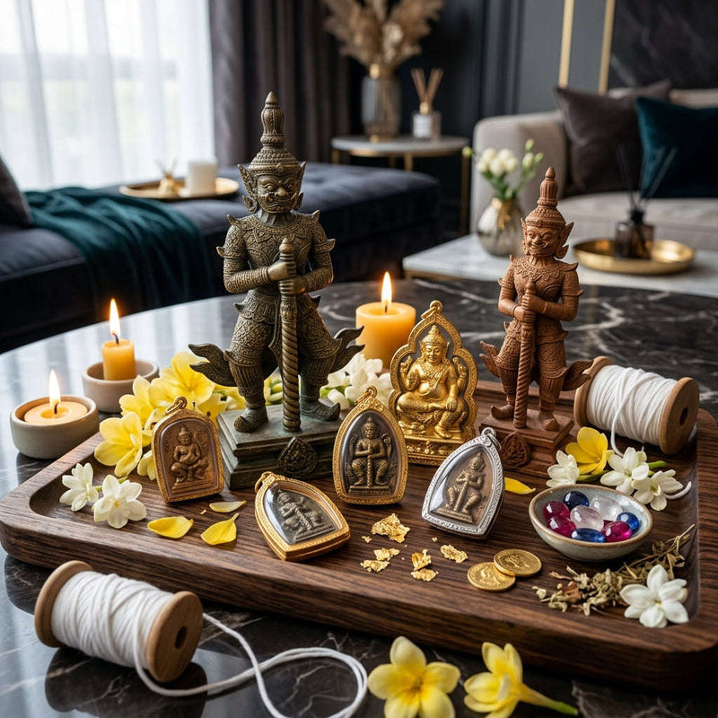 Thao Wessuwan Statues & Protective Amulets Thai Blessing Co By RURUECHA