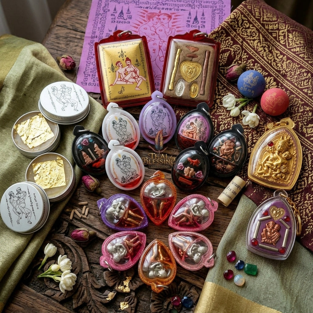 The Sovereign Spectrum: Authentic Gay Amulets & LGBTQ+ Esoteric Art Thai Blessing Co By RURUECHA