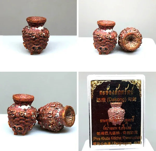 Powerful Wealth-Attracting Takong Dak Sap Amulet by Phra Kruba Kittichai Khemchari, Wat Pang Makong, Chiang Dao, Chiang Mai