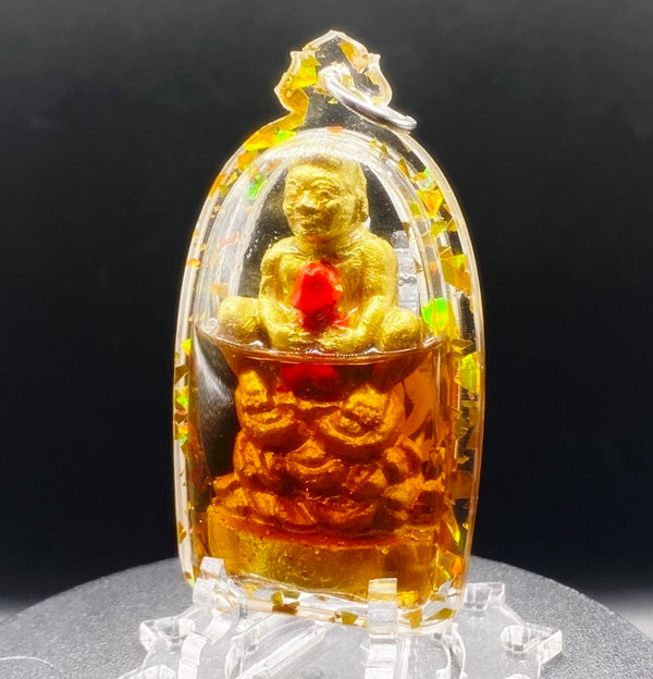 Lanna Charm Phong Ngang with Twin Oil Blessing by Ajarn Nan Khong 2025