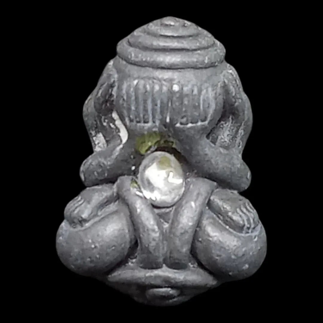Phra Pitda Codit Ud Ruay Ruay - Supreme Fortune & Spiritual Armor, Lead Sacred Navel Diamond Edition Blessed by Luang Pu Jue Default Title