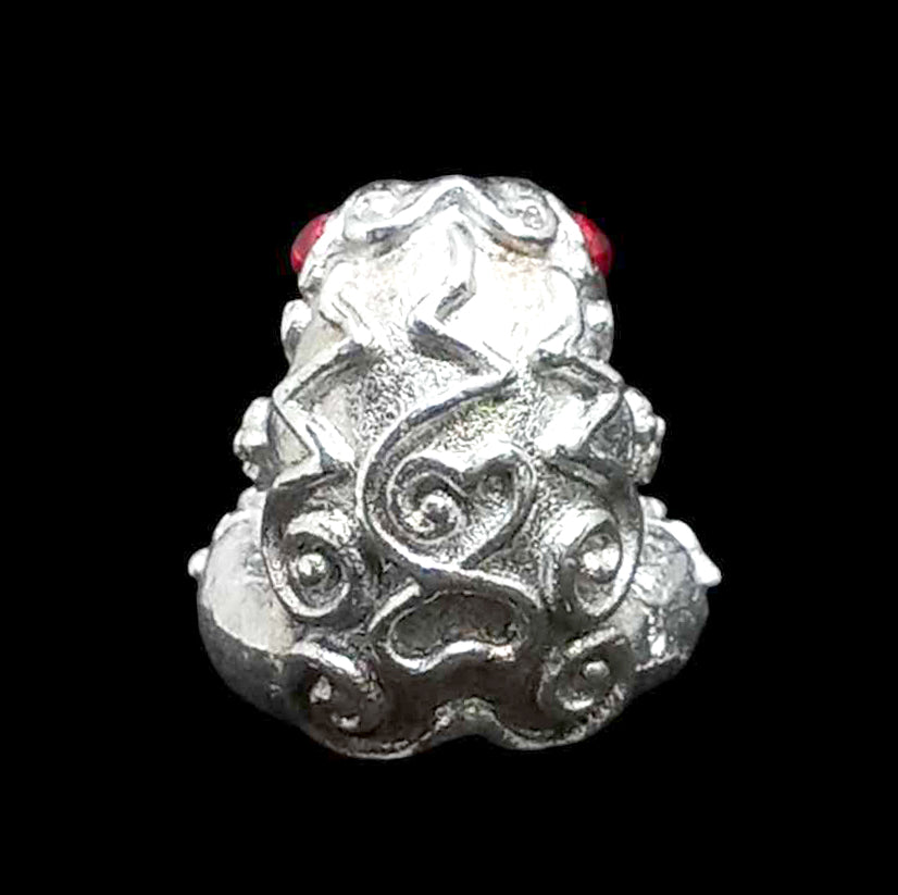 Khun Paen Khin Duean Jiw First Edition – Sacred Wealth & Protection Charm, Authentic Silver, Blessed by Luang Pu Kruba Vimala, Phra That Doi Jom Wa, Chiang Mai