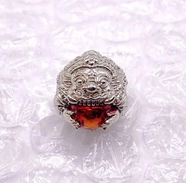 🌑 THE ECLIPSE OF POWER: LOOK SAKOT RAHU ✨ The Cosmic Transformer: Por Tan Phong 2025 "Phra Rahu Plaeng Rit" Sacred Bead (Luk Sakot) – Fate Alchemist & Spiritual Shield