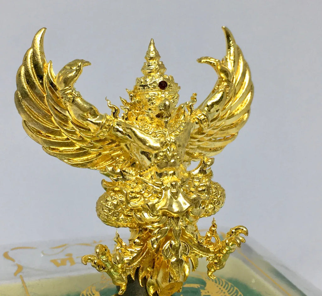 🪙 “Script of Wealth Garuda 168” – Large‑Format Royal Wealth & Protection Guardian Amulet