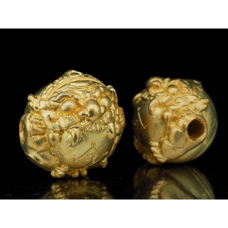 Rahu Fortune Reversal Orb – Transform Your Luck with Chiang Mai's Life-Changing Charm | 羅睺轉運法球 – 改命轉運 開運寶珠 Bronze plated with gold