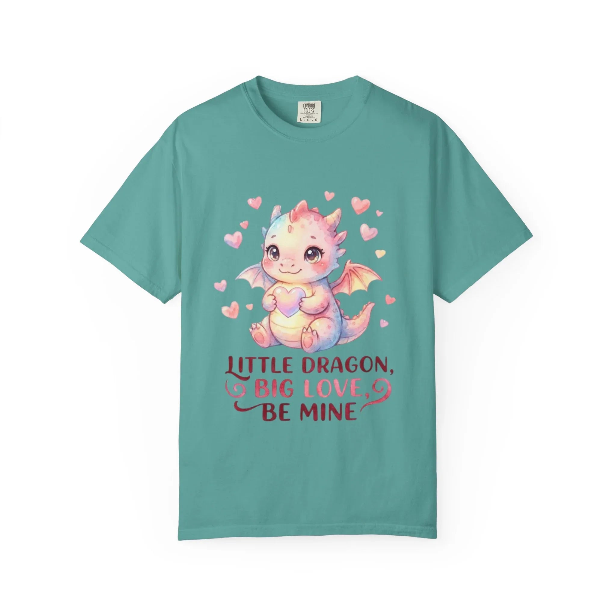 Penguin Couple Holding Candy Cane Heart T-Shirt | Cute Winter Valentine Love Tee | Cozy Holiday Aesthetic Gift | Romantic Animal Art Seafoam