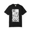 Born In Debt Shirt Social Satire Tee Anti Capitalism Gift Edgy Grunge Clothing Consumerism Barcode Graphic Retro Comic Art Shirt Black