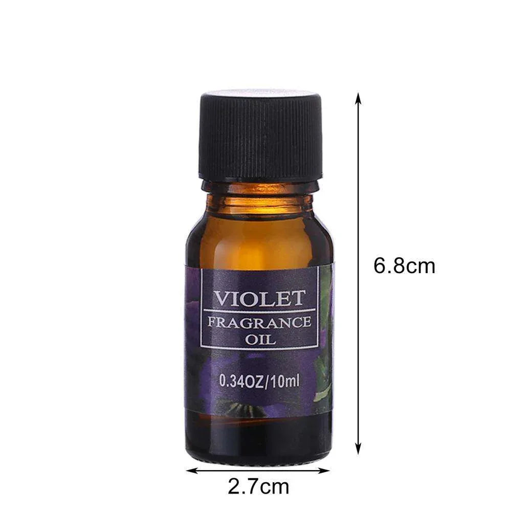 🌟 10ml Long Lasting Water Soluble Plant Extract Floral Fragrance Oil – Natural Essential Oil for Diffusers and Home Aromatherapy