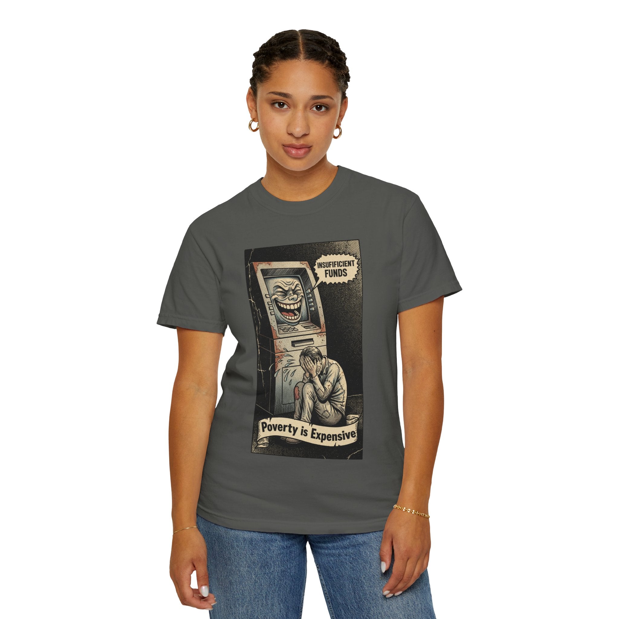 Vintage Satirical T-Shirt | Political Theater & System is Rigged Retro Tee | Sarcastic Dark Humor Shirt | Unisex Premium Cotton Graphic Tee