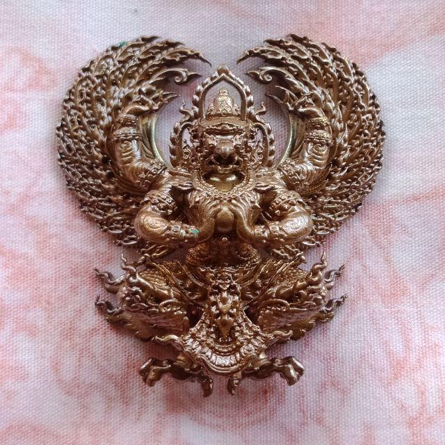 🦅 First Edition Garuda “Maha-Setthi Blessing” Amulet – Prosperity, Authority & Protection (Thailand 2019 / 2562 BE) Blackened bronze