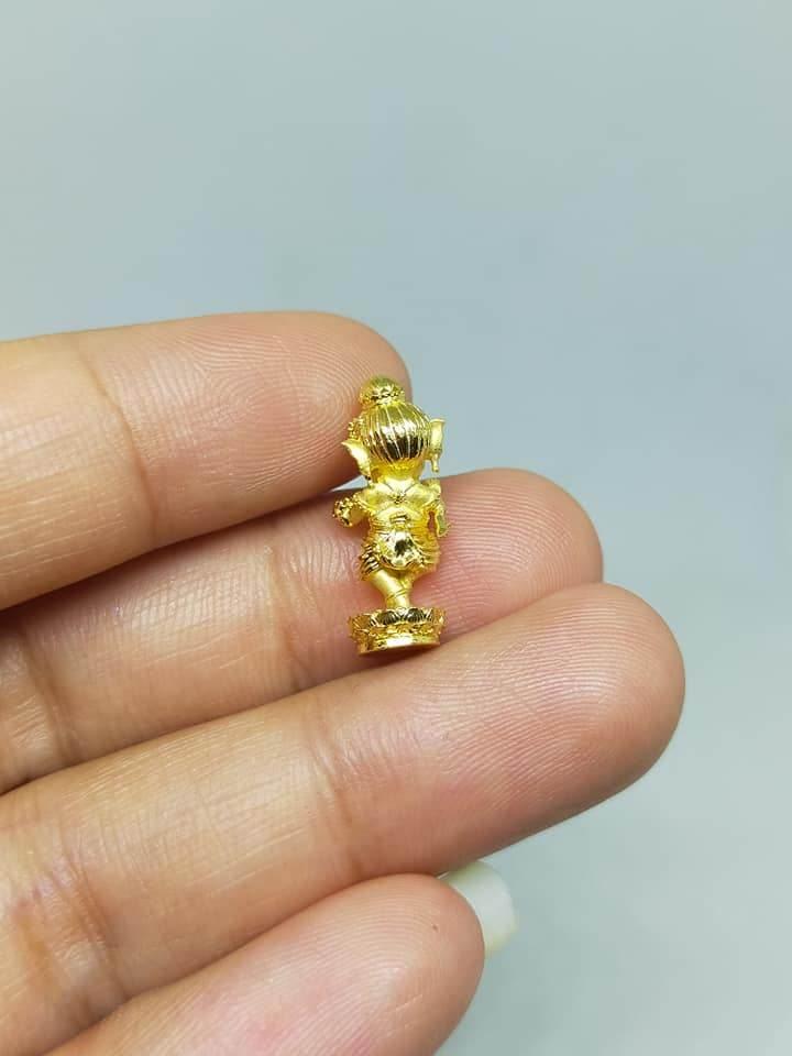 Dancing Ganesha Amulet - Limited Edition Natyam Collector's Piece by Phra Ajarn Amnaj Mahaviro 2020 B.E. 2563