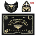 🔮 12-inch Wooden Divination Board with Engraved Philosophical Messages – Witch’s Pendulum Board Set 15