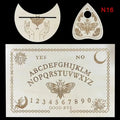 🔮 12-inch Wooden Divination Board with Engraved Philosophical Messages – Witch’s Pendulum Board Set 16