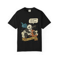 Funny Panda Shirt - Clumsy Fox Tee - Vintage Comic Style "Awward" Gift - Socially Awkward Friendship T-Shirt - Retro Cartoon Graphic Tee Black