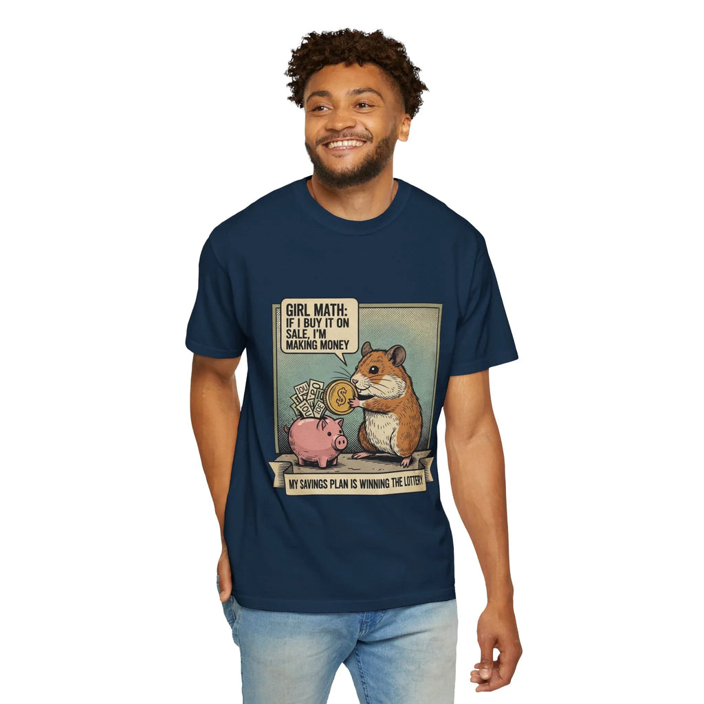 Funny Opossum Shirt I Identify As Rich Tee Inflation Arch-Nemesis Broke Life Gift Screaming Opossum Sarcastic Adulting Currently Accepting