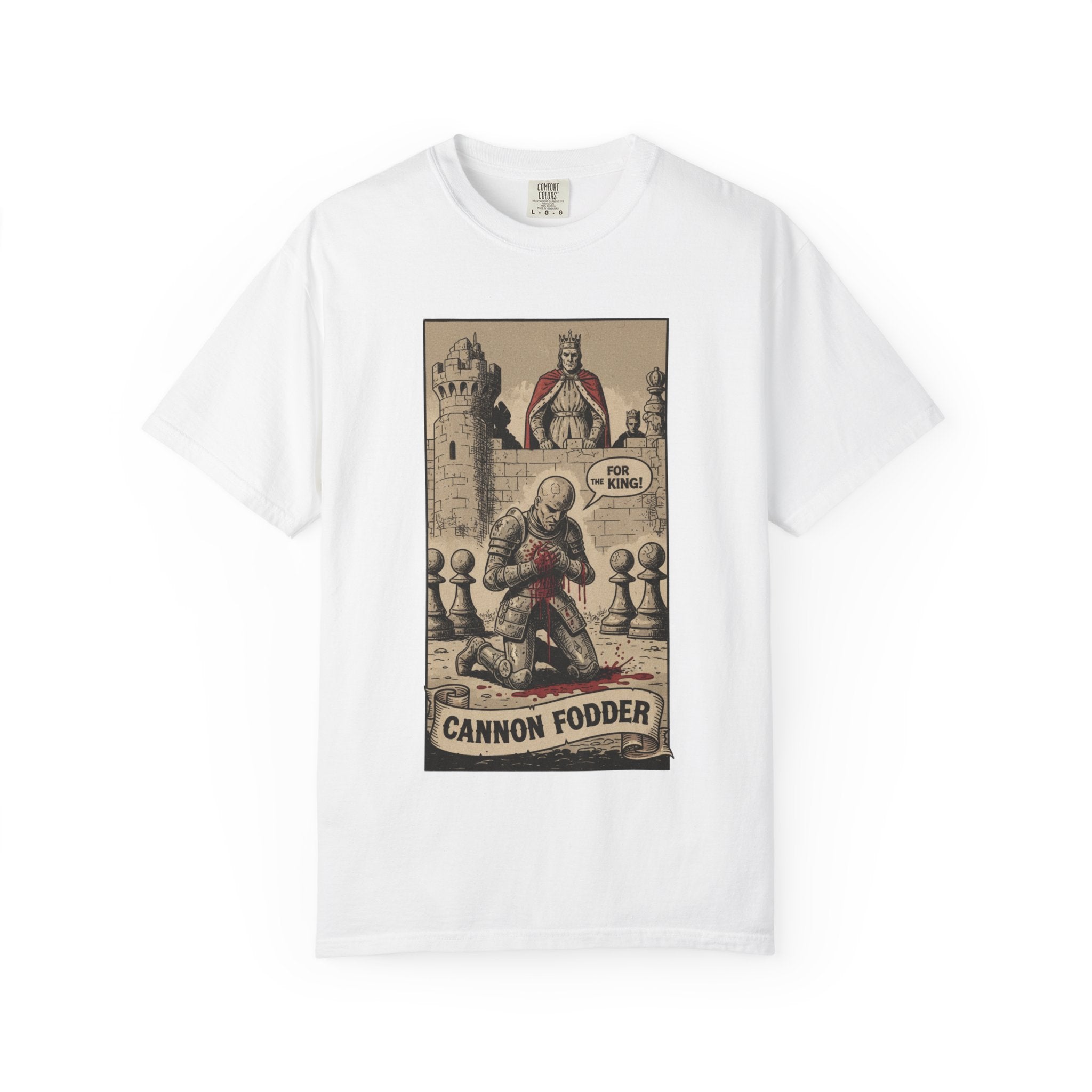 Vintage Satirical T-Shirt | Political Theater & System is Rigged Retro Tee | Sarcastic Dark Humor Shirt | Unisex Premium Cotton Graphic Tee White