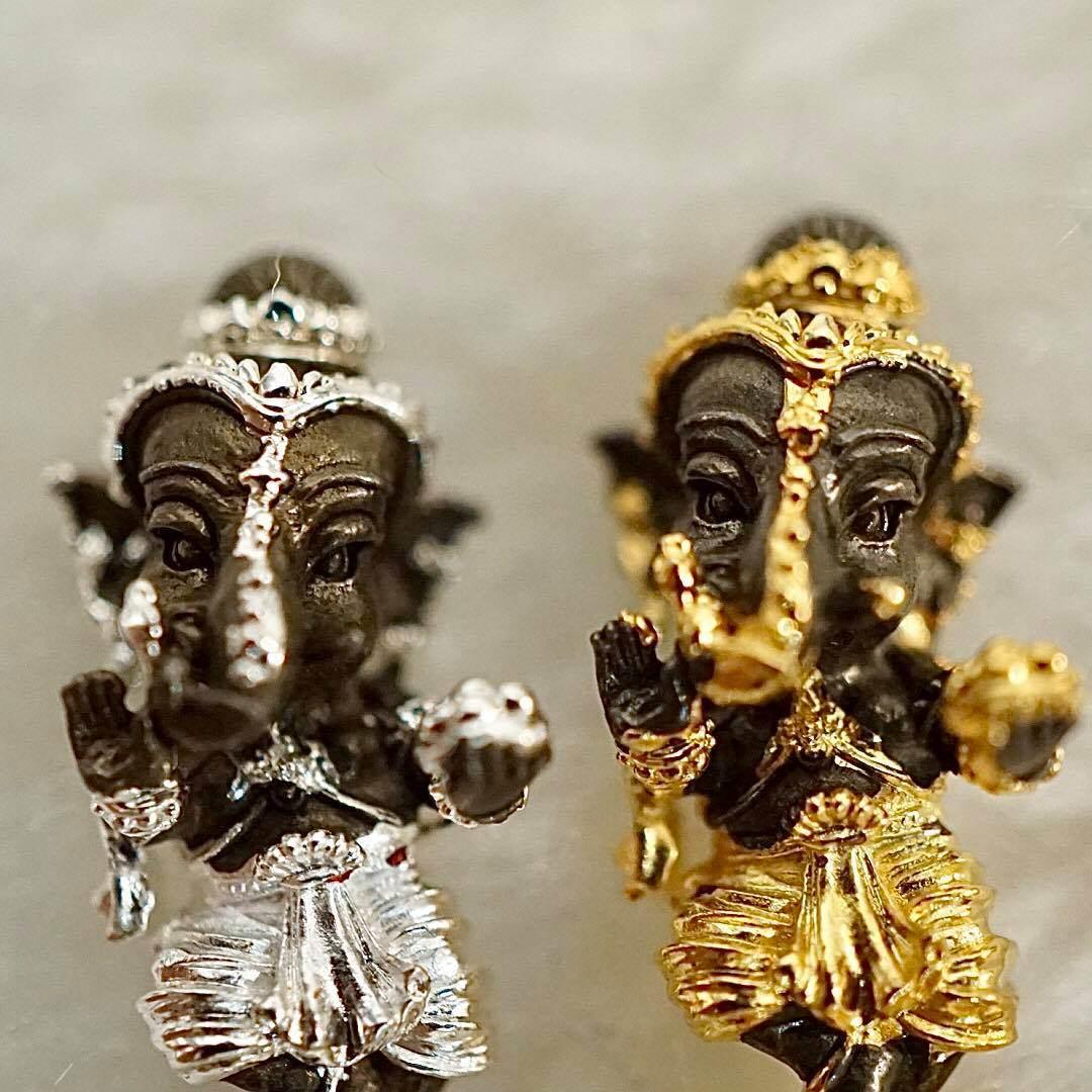 Dancing Ganesha Amulet - Limited Edition Natyam Collector's Piece by Phra Ajarn Amnaj Mahaviro 2020 B.E. 2563