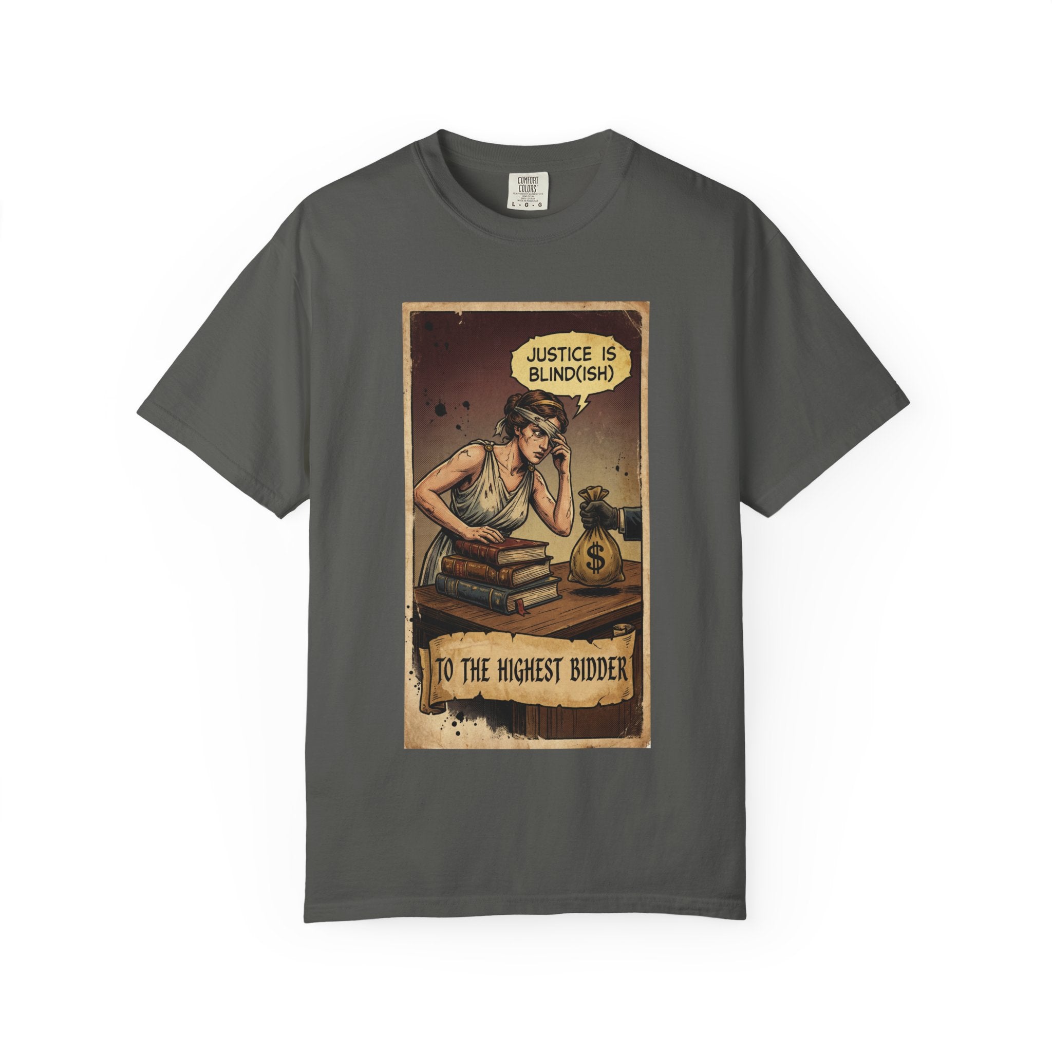 Imperialism Vintage Comic T-Shirt Political Satire History Gift Retro Propaganda Graphic Tee History Teacher Apparel Pepper