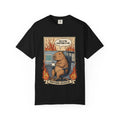 Funny Capybara Shirt - "This Is Fine" Meme Hoodie - Professional Dissociator Gift - Office Humor Graphic Tee - Anxiety & Mental Health Crewneck - Cute Chill Rodent Top Black